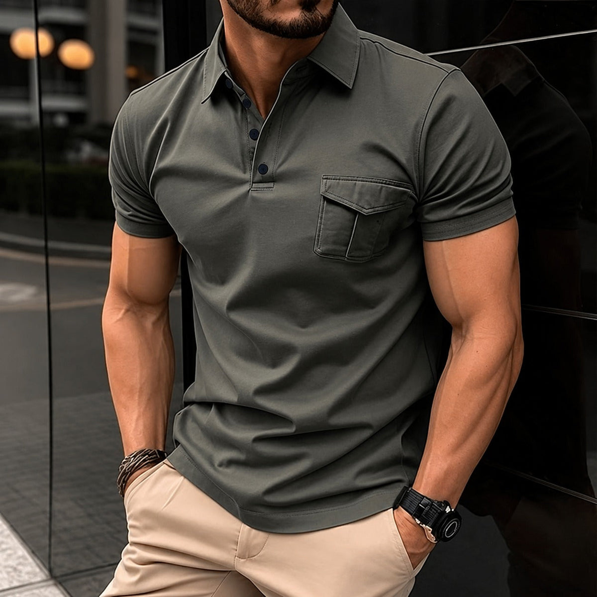 Jayden - Polo élégant slim