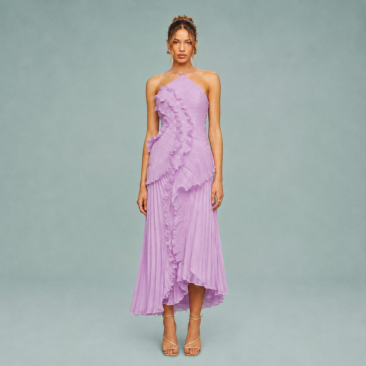 Roxan - Robe Maxi Asymétrique à Une Épaule