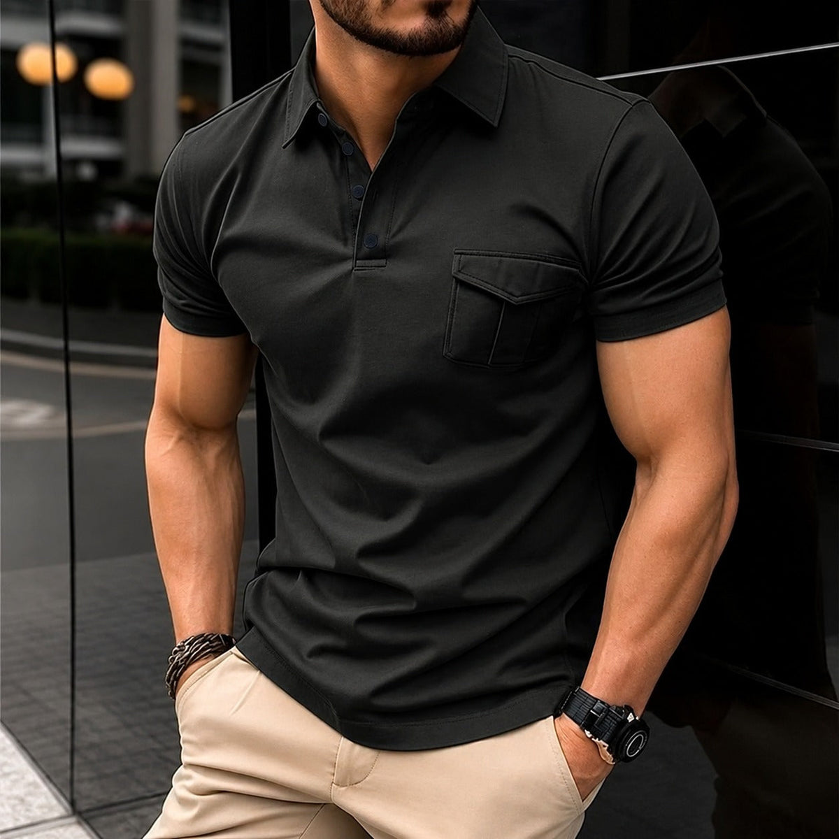 Jayden - Polo élégant slim