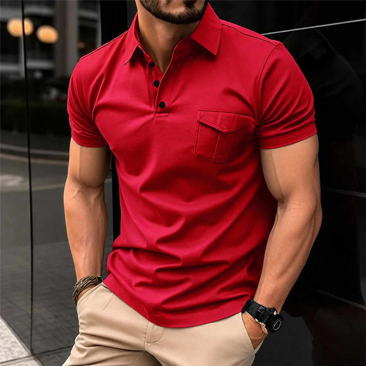 Jayden - Polo élégant slim
