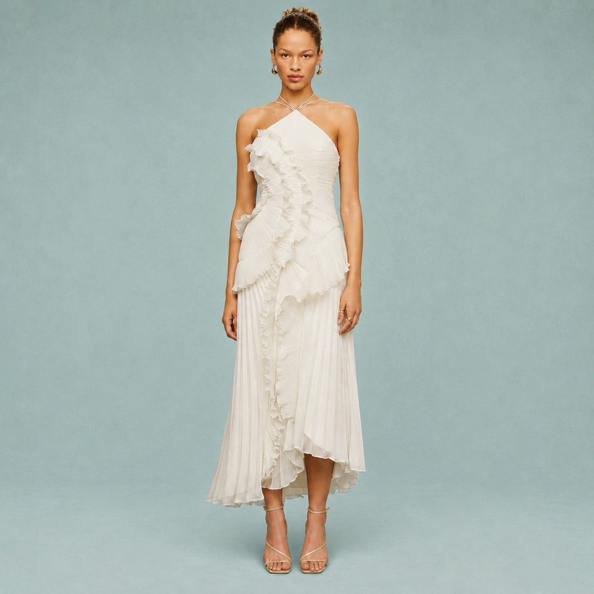 Roxan - Robe Maxi Asymétrique à Une Épaule