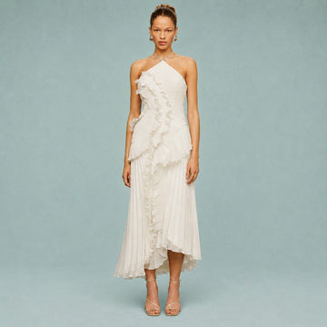 Roxan - Robe Maxi Asymétrique à Une Épaule