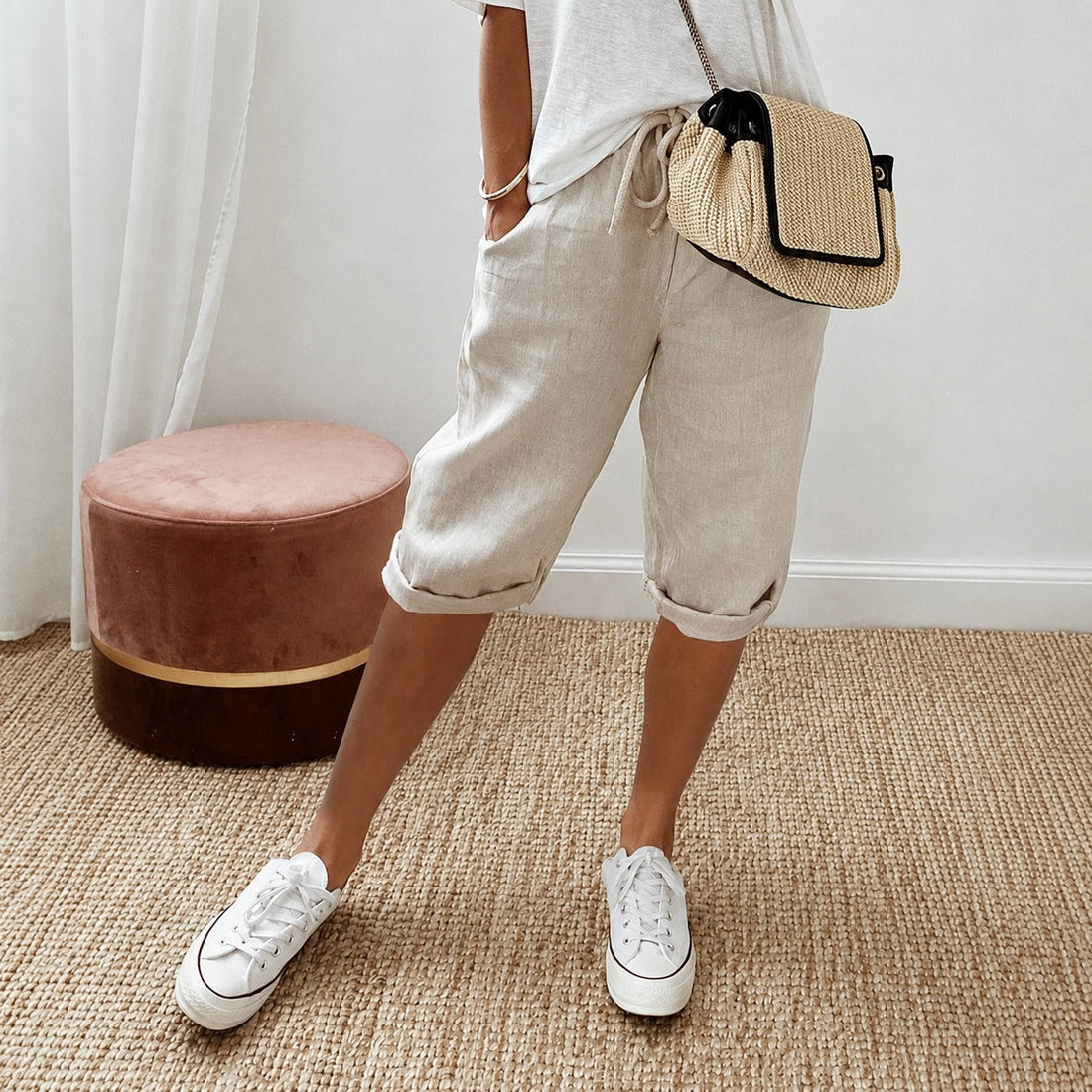 Ella - Shorts décontractés avec propriétés d'évacuation de l'humidité