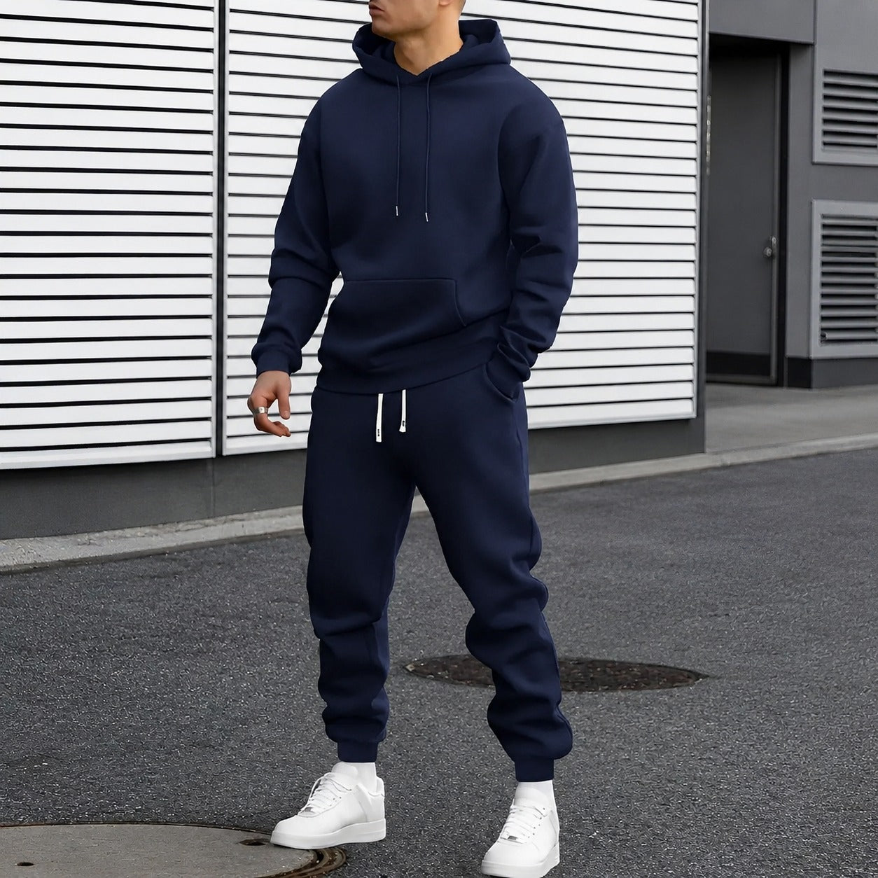 Arvel - Ensemble de survêtement confortable avec capuche pour homme