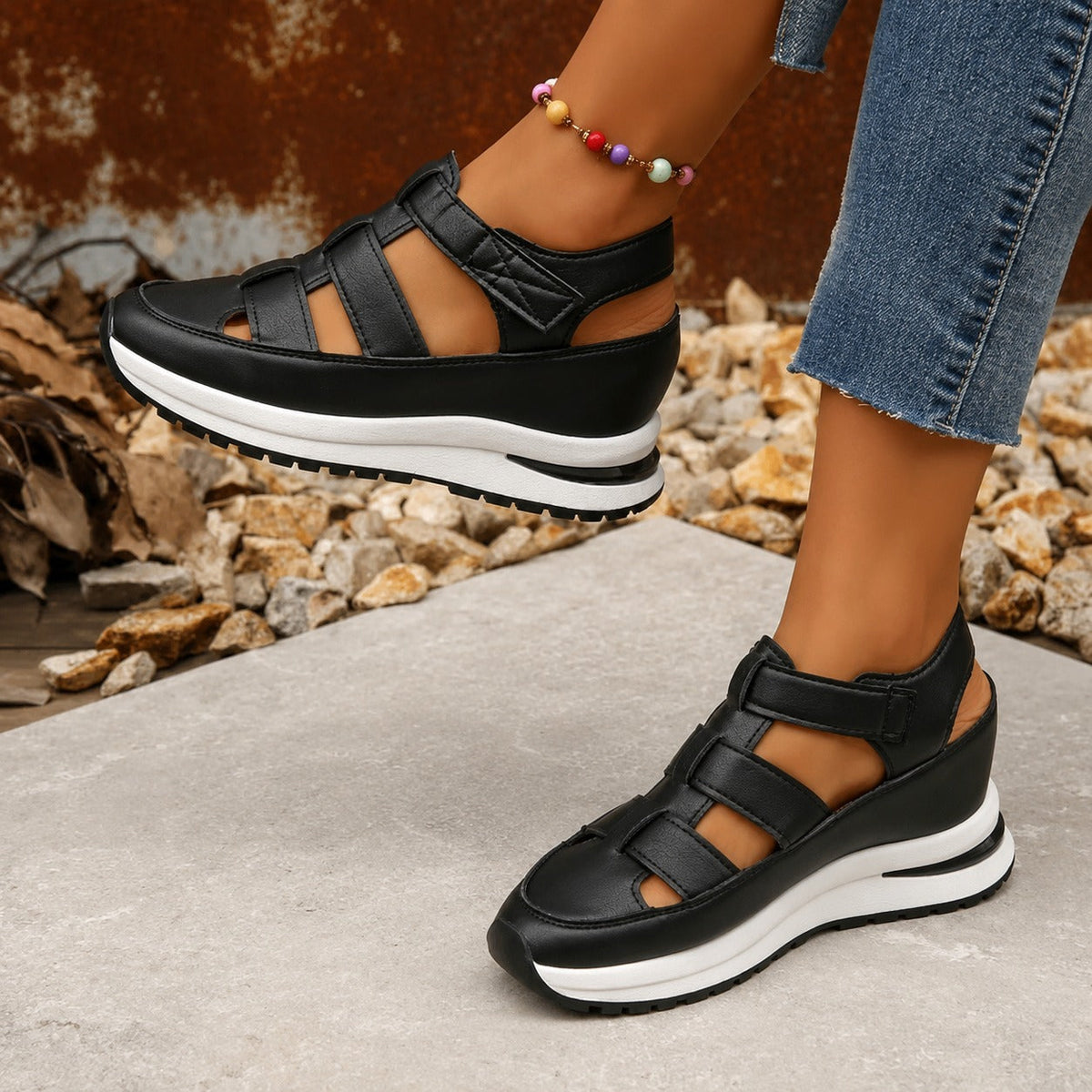 Nannie - Chaussures à Plateforme Confortables