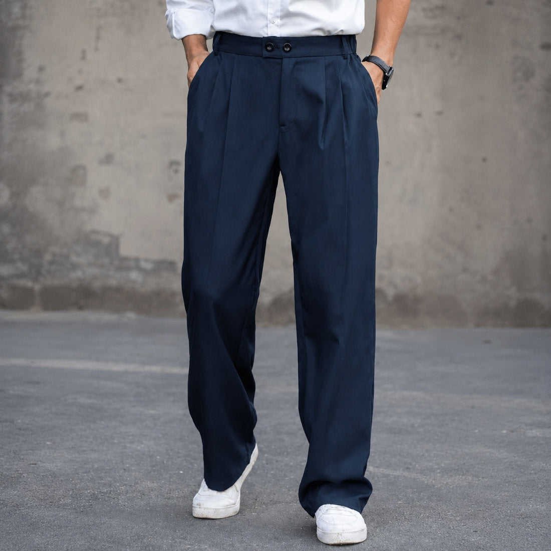 Clayton - Pantalon ample décontracté