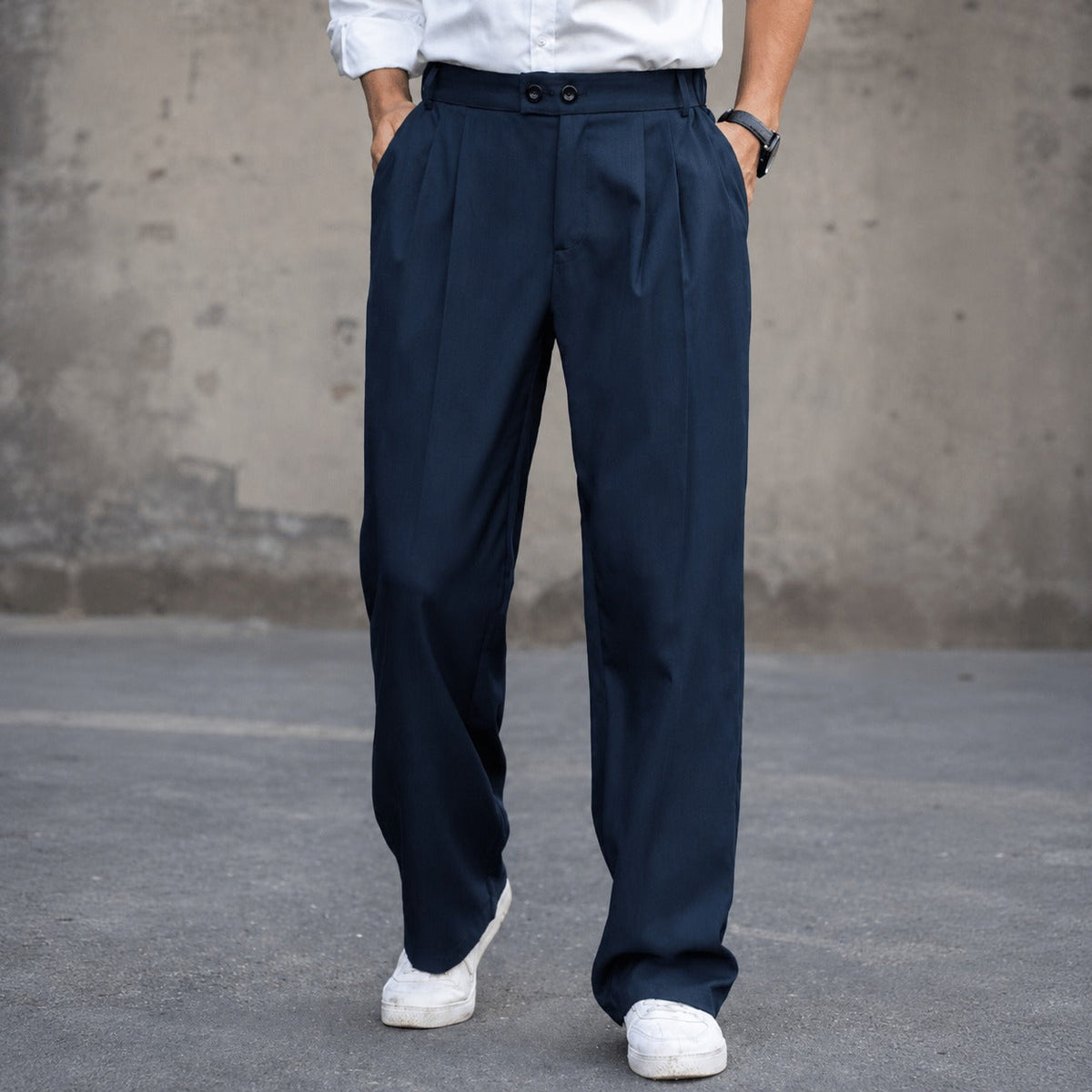 Clayton - Pantalon ample décontracté