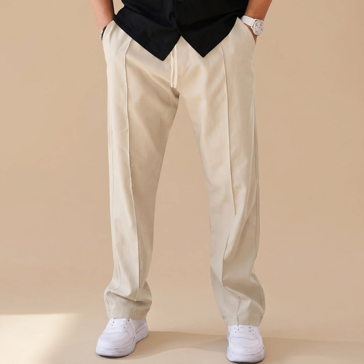 Chandler - Pantalon Jogger Minimaliste Droit