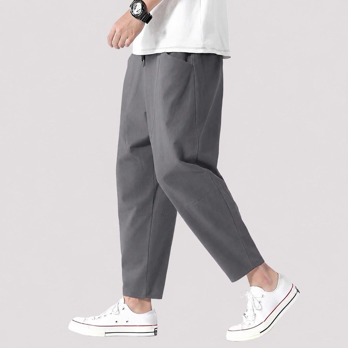 Hodges - Pantalon Court Ample et Stylé