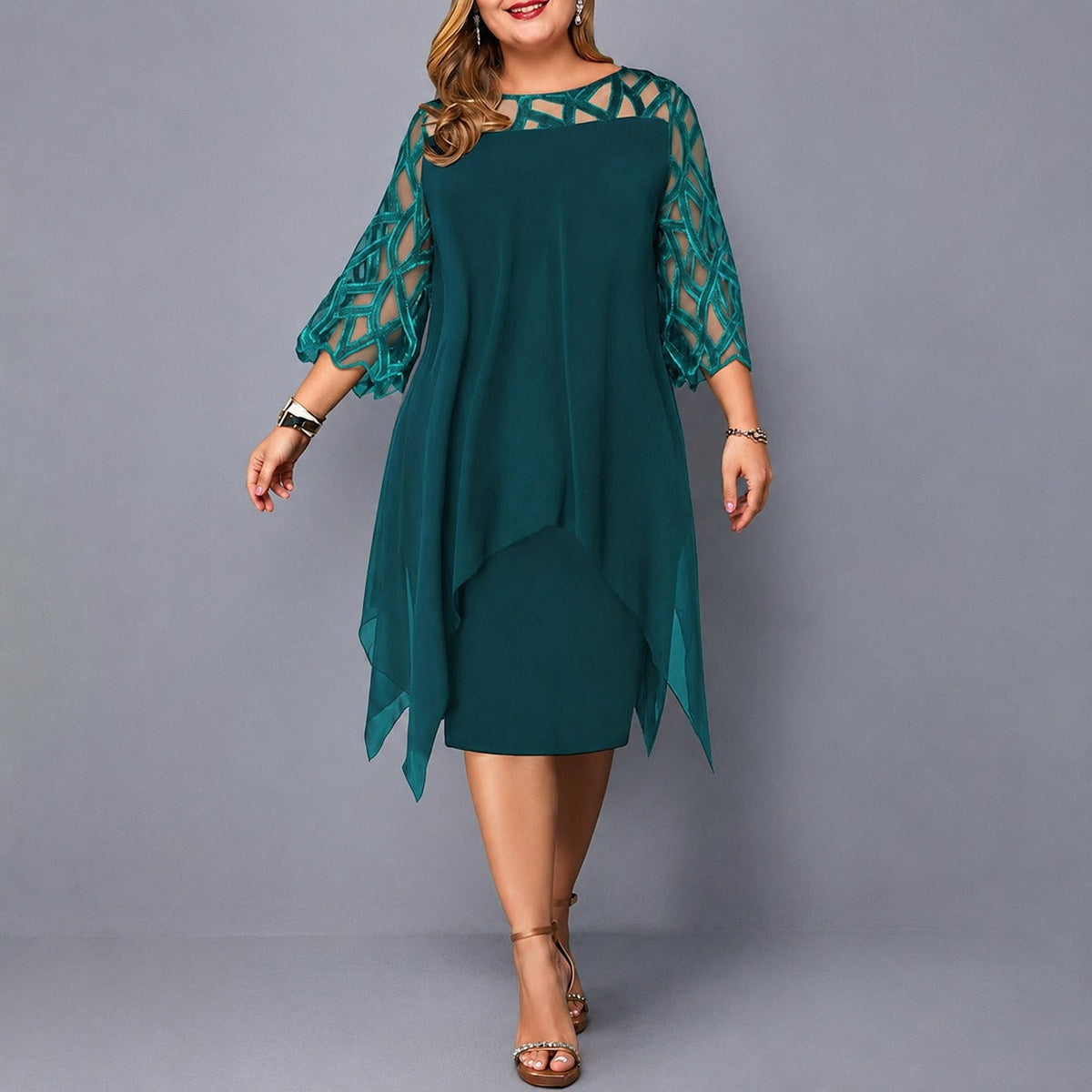 Annika - Robe stylée avec coupe féminine