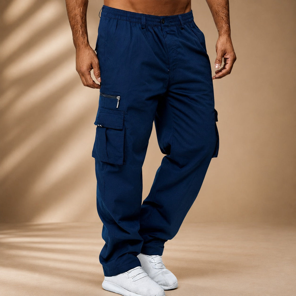 Brody - Pantalon Cargo Décontracté et Ample