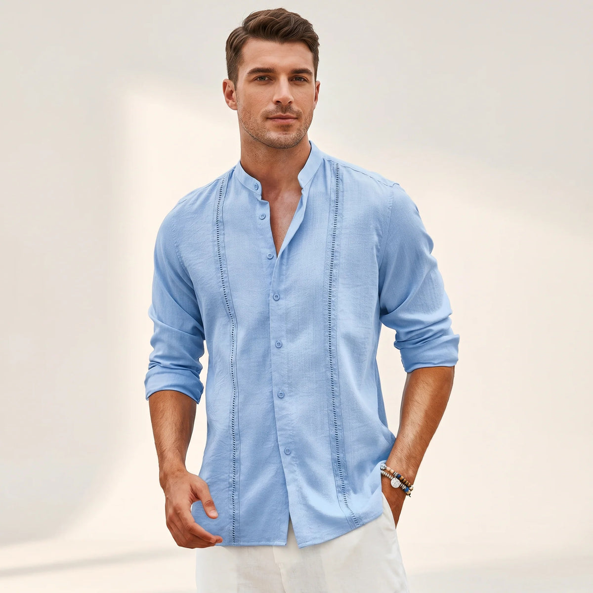 Olivier - Chemise Classique Brodée