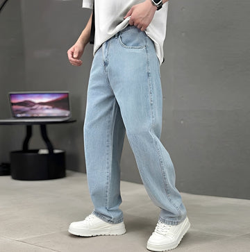 Garza - Jeans Décontracté à Jambe Droite
