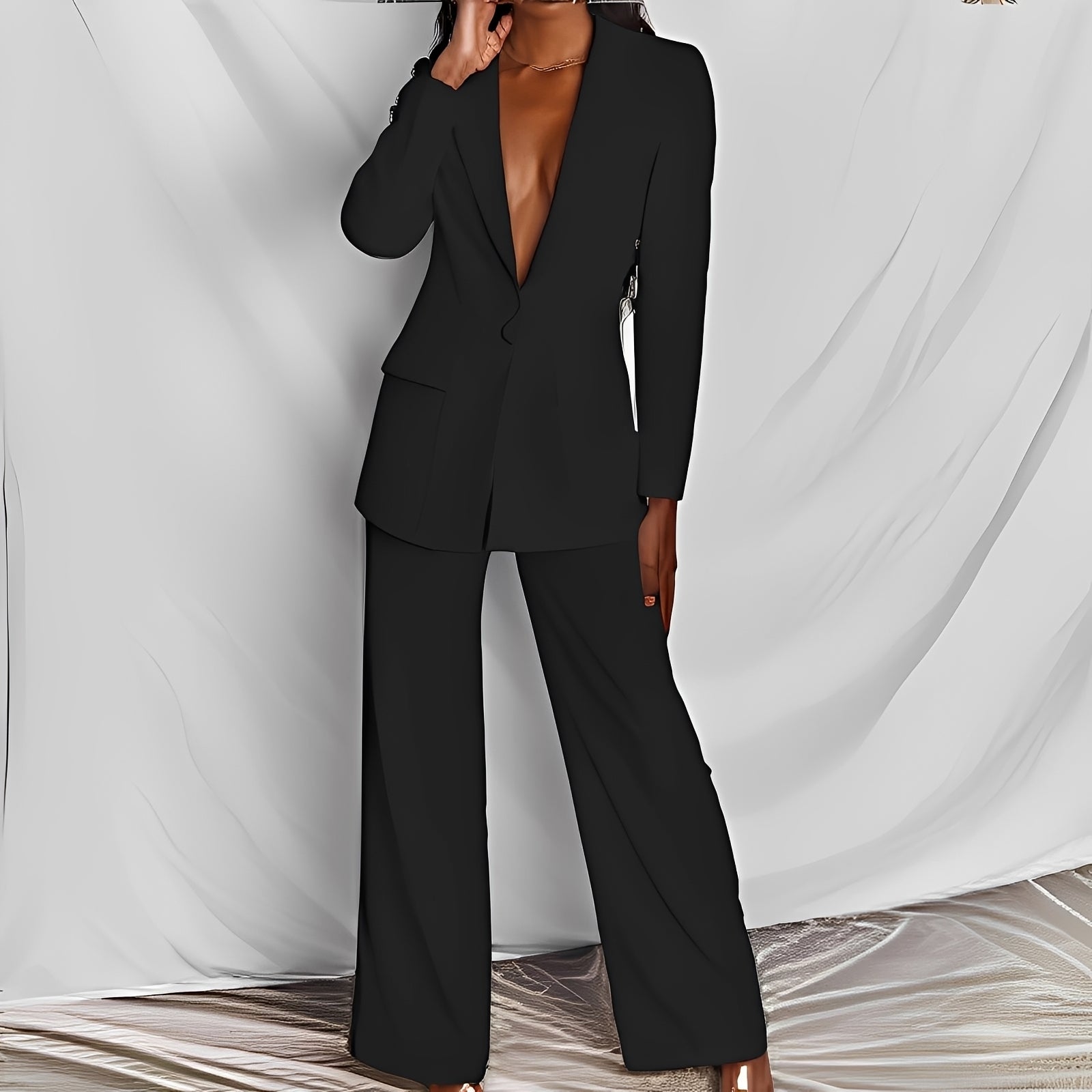 Lara - Ensemble élégant pour femme avec blazer et pantalon