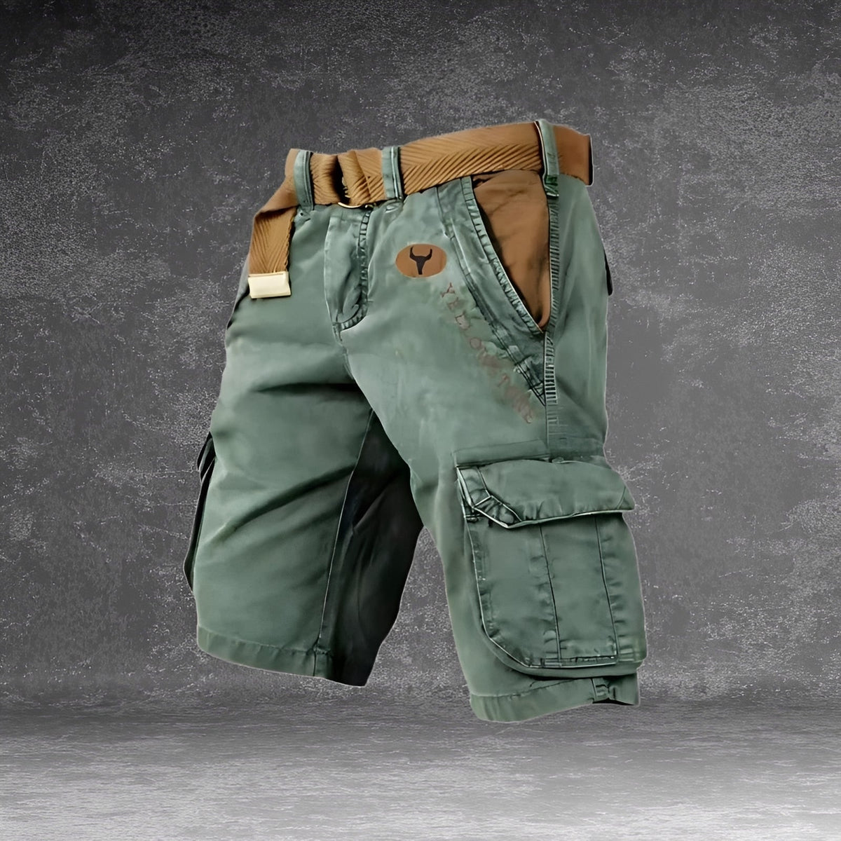 Cole - Shorts cargo décontractés pour hommes, parfaits pour l'aventure