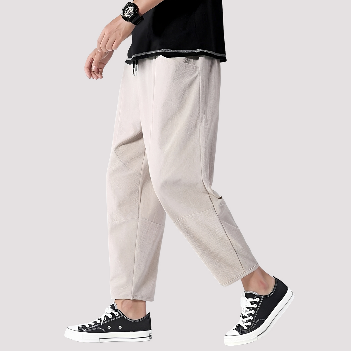 Hodges - Pantalon Court Ample et Stylé