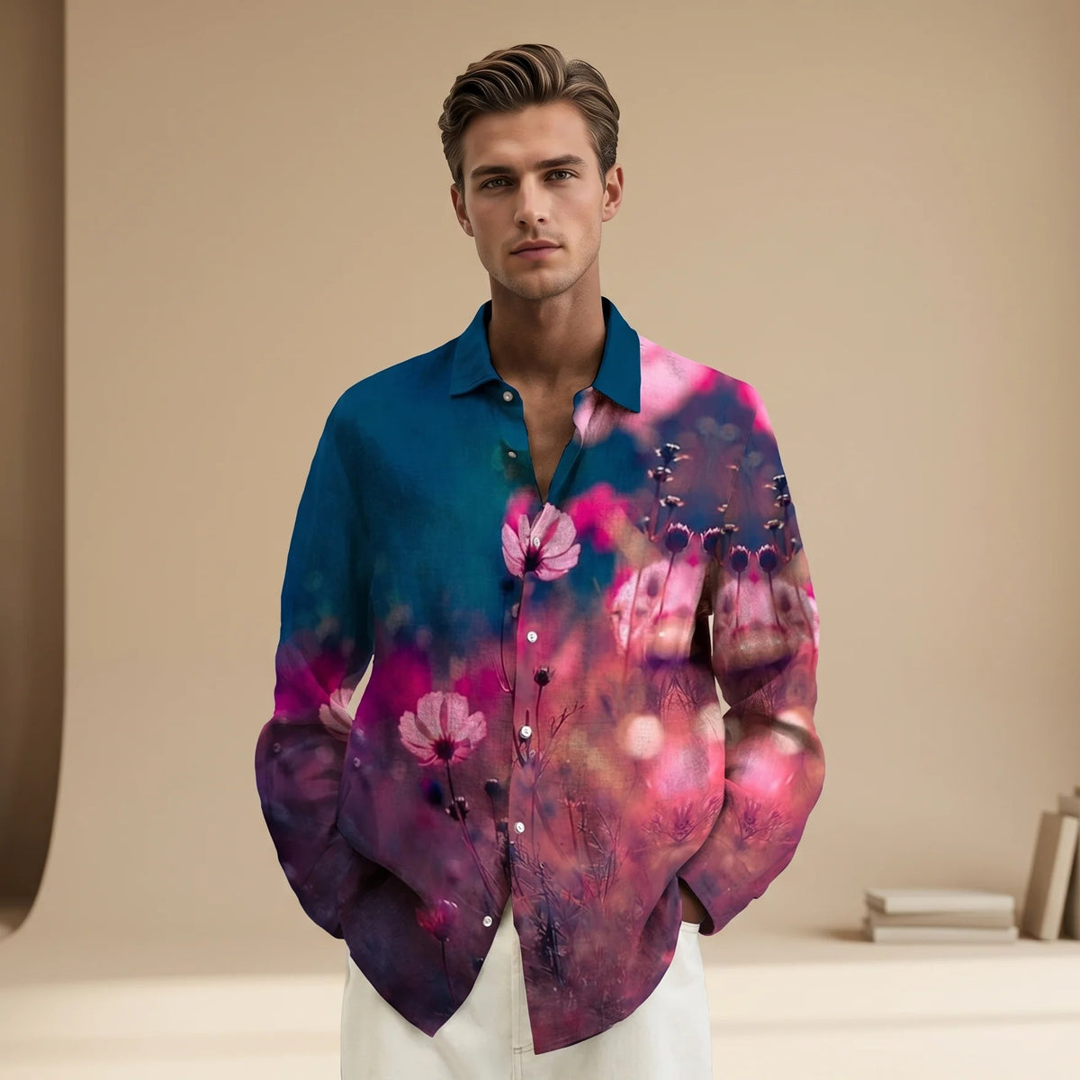 Devon - Chemise Ample Colorée