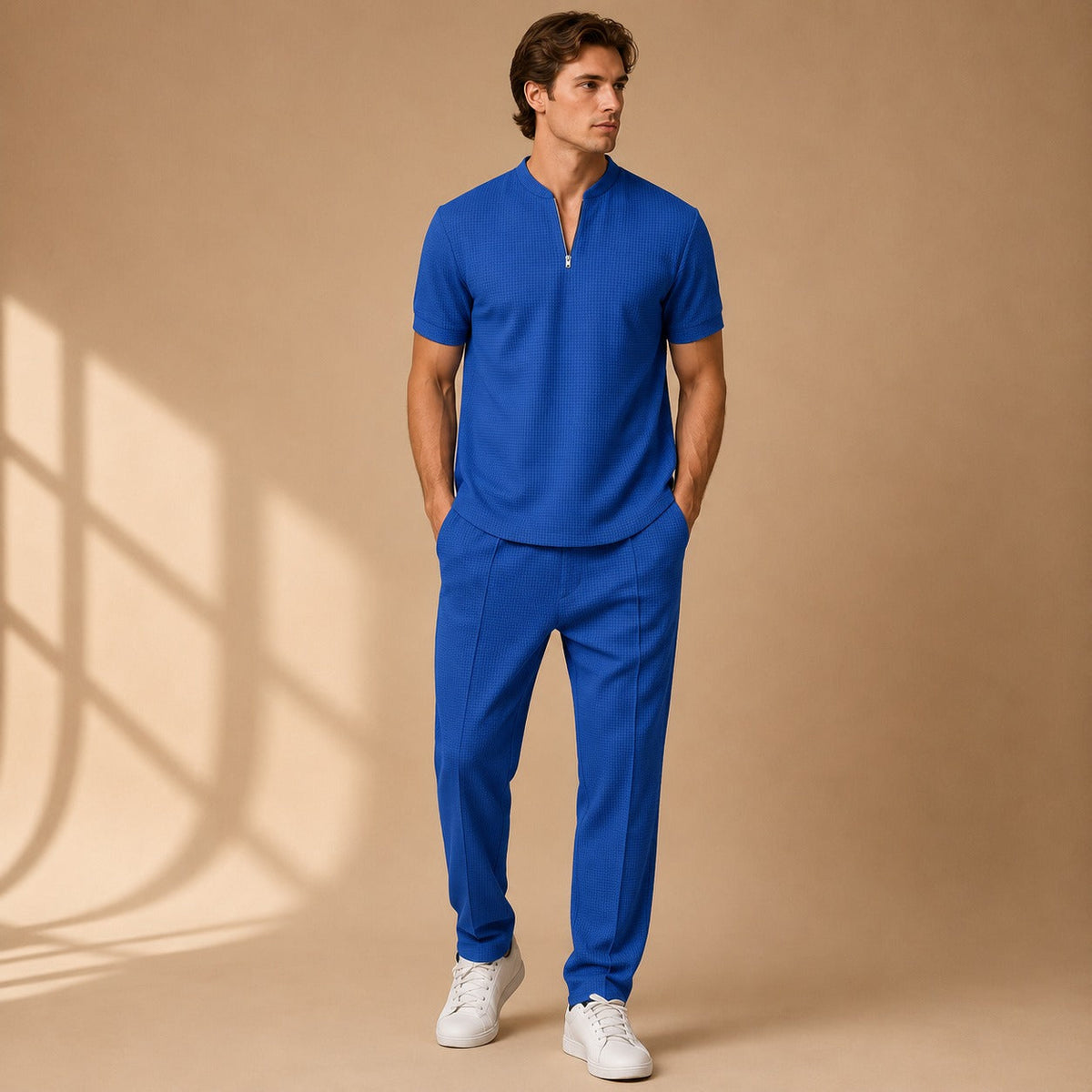 Howard - Ensemble Minimaliste en Nid d'Abeille 2 Pièces