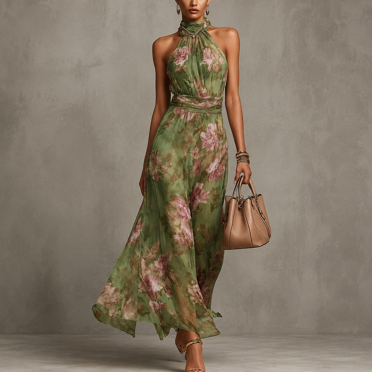 Emelia - Robe maxi bohème élégante