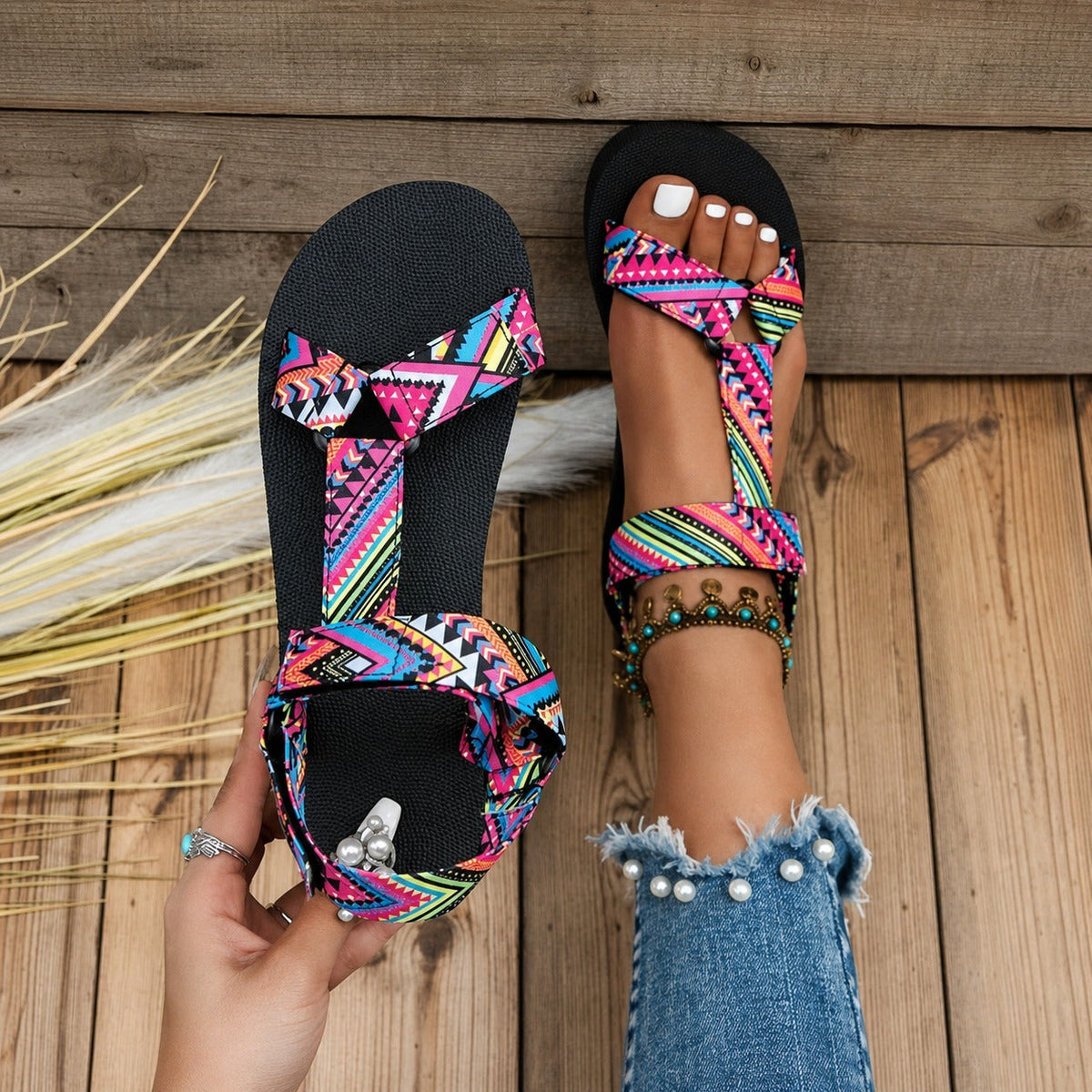 Shea - Sandales Confortables Élégantes