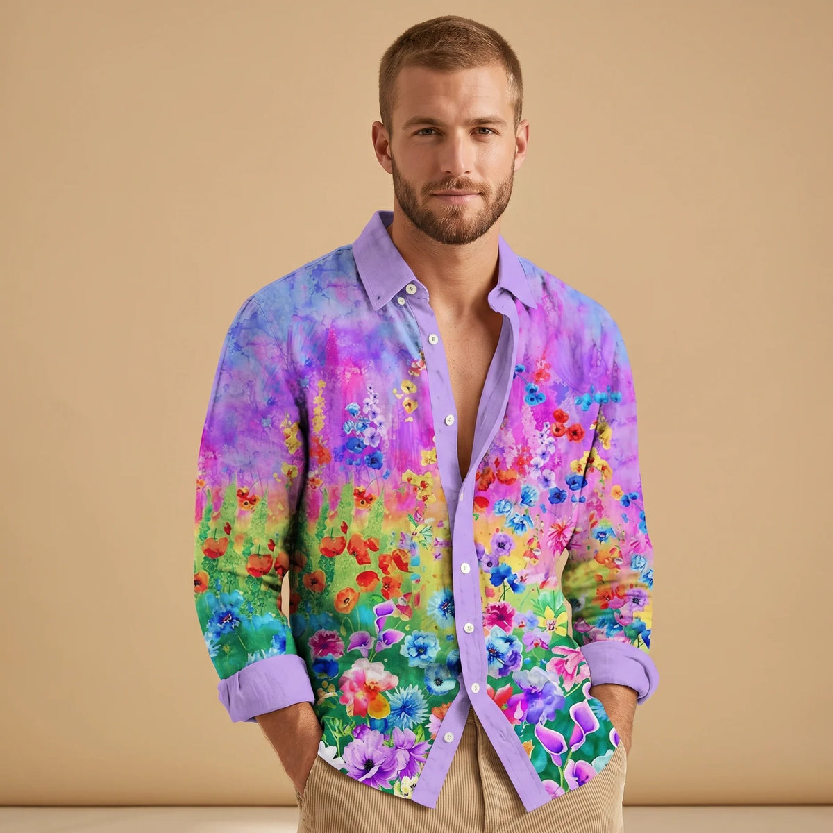 Devon - Chemise Ample Colorée