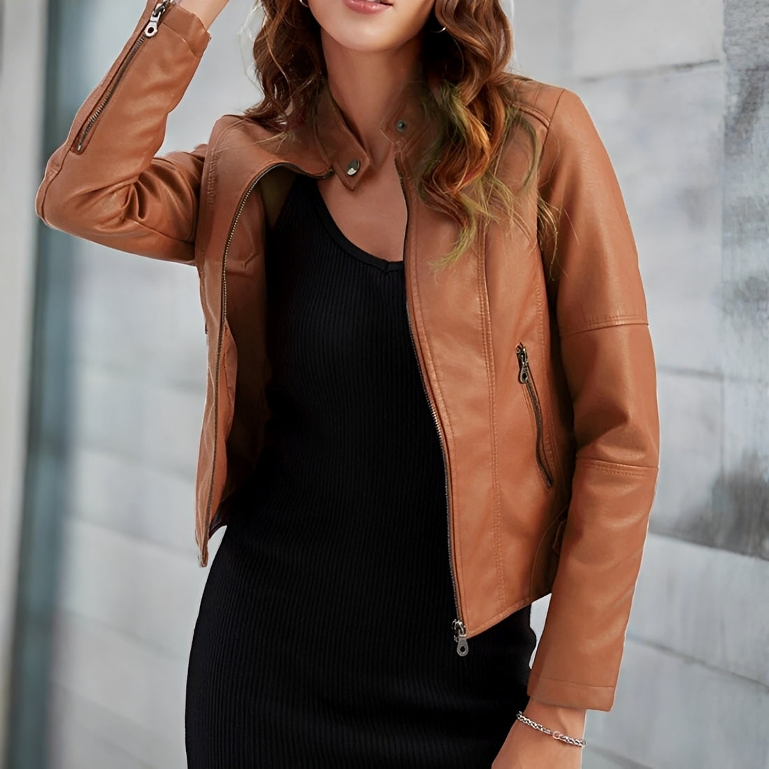 Everly - Veste Zippée Élégante