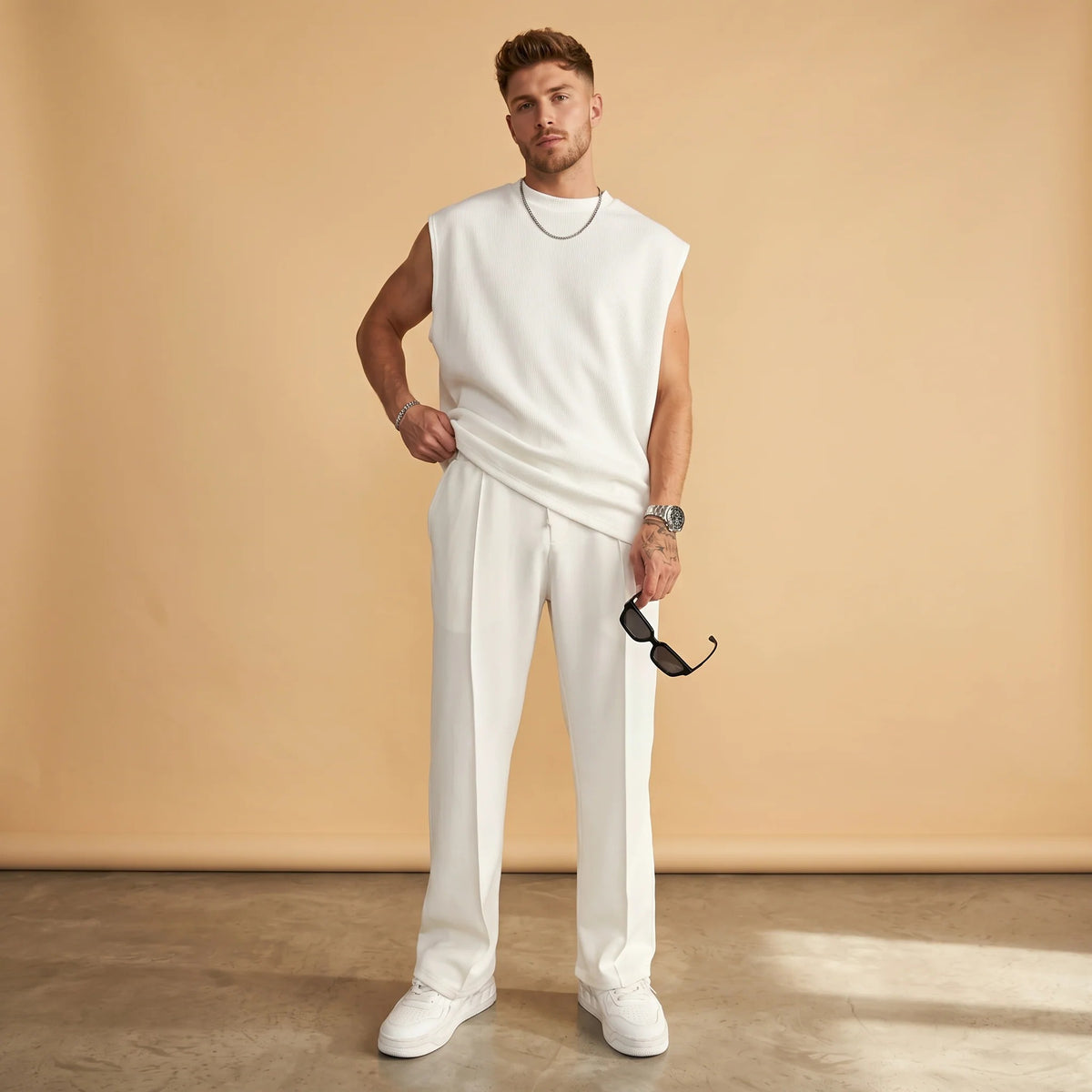 Kody - Ensemble Débardeur Minimaliste et Pantalon