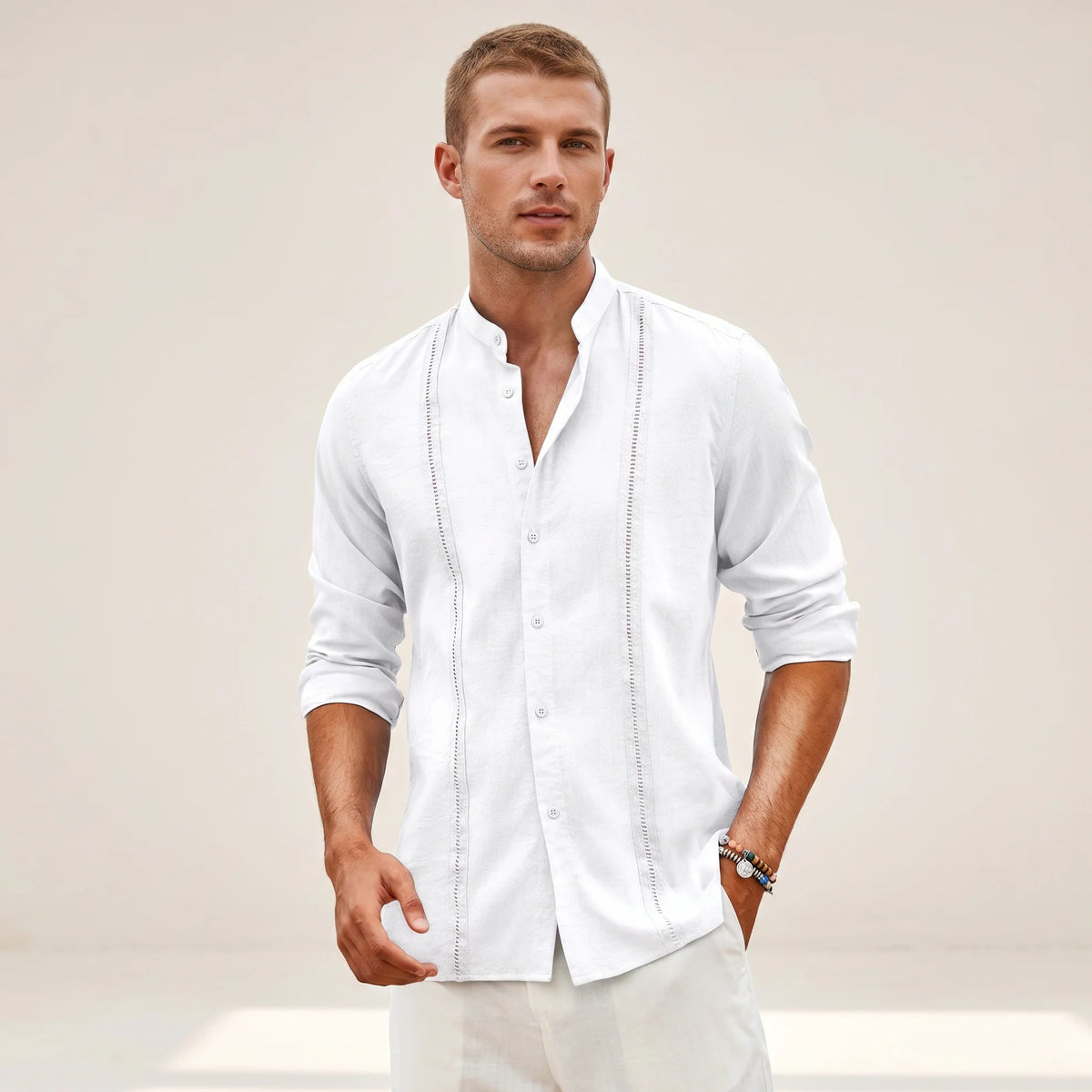 Olivier - Chemise Classique Brodée