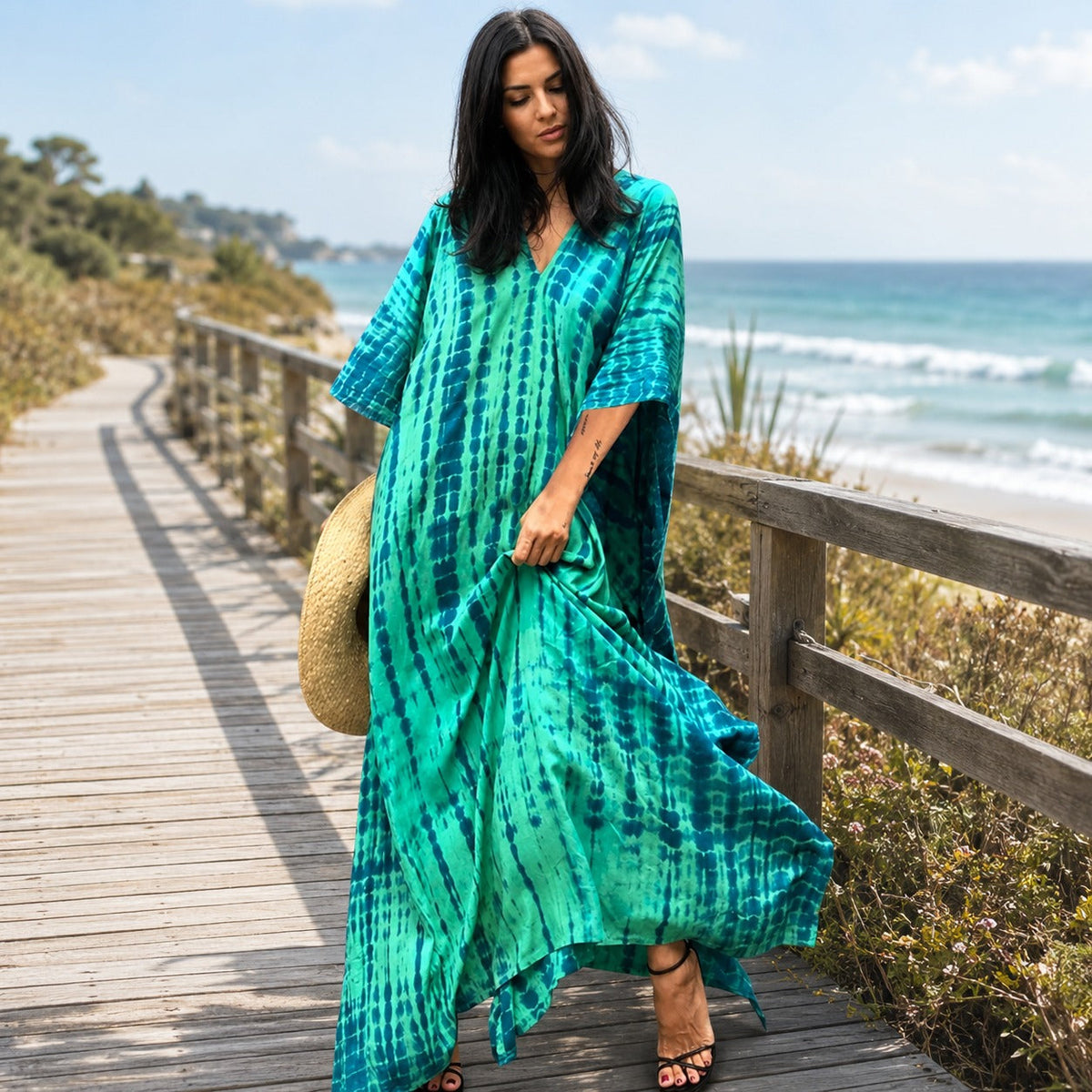 Emmy - Robe Maxi Bohème Élégante