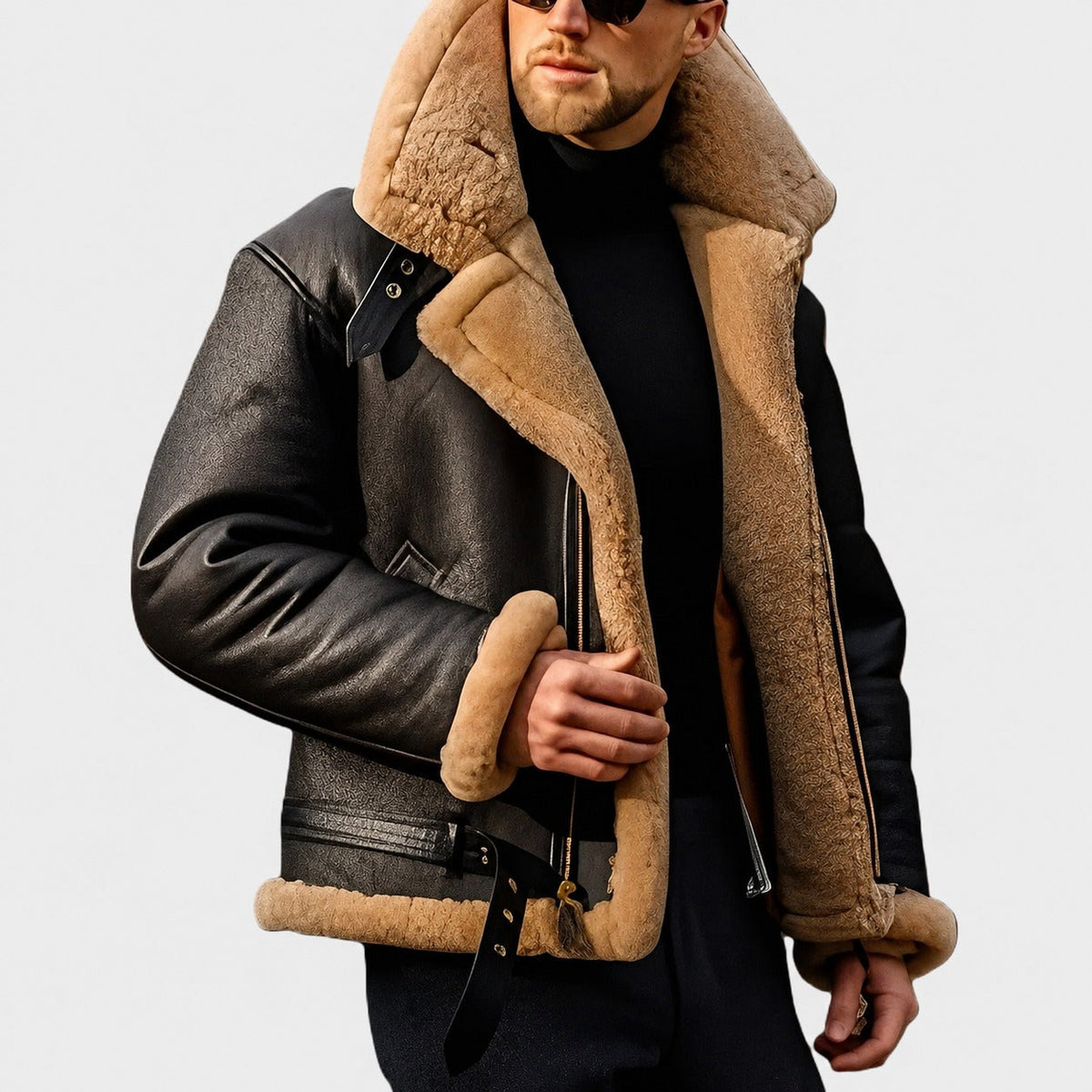 Jeffrey - Veste élégante pour hommes avec doublure chaude