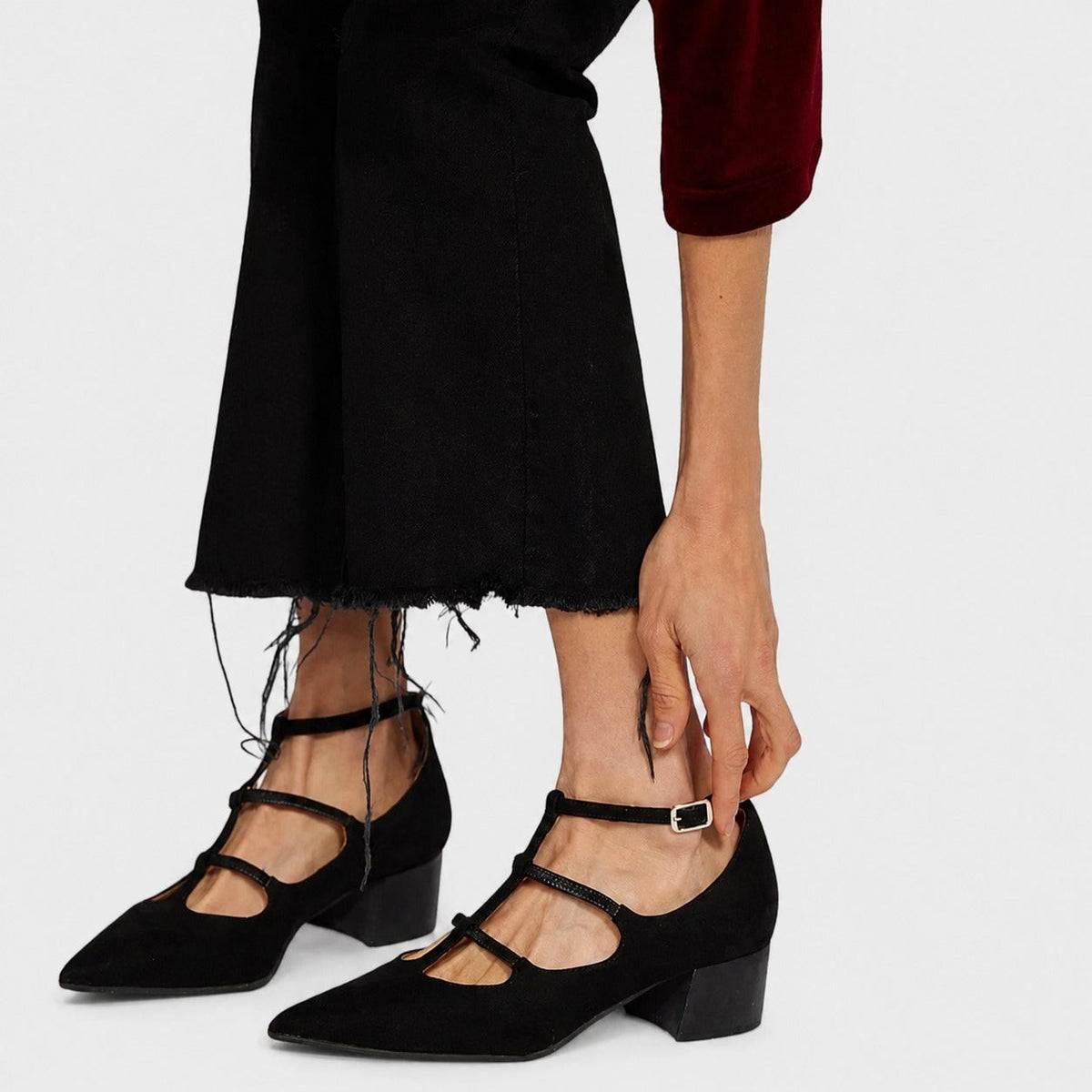 Moore - Talons Élégants avec Boucle