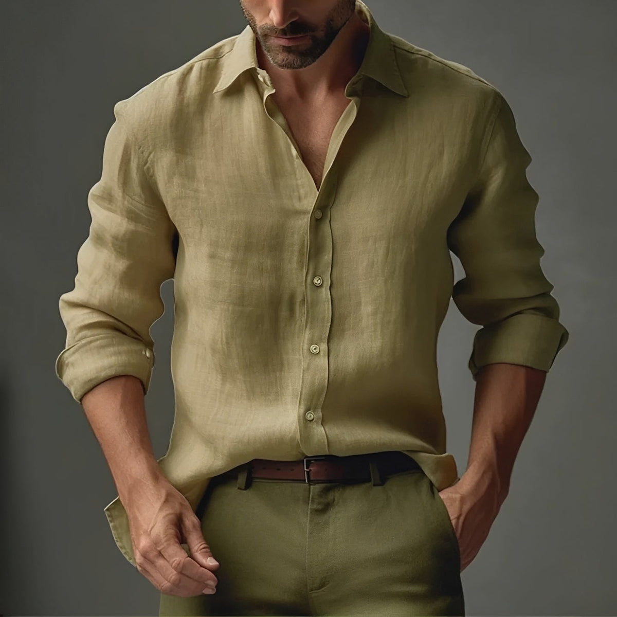 Tobias - Chemise Ample à Manches Longues