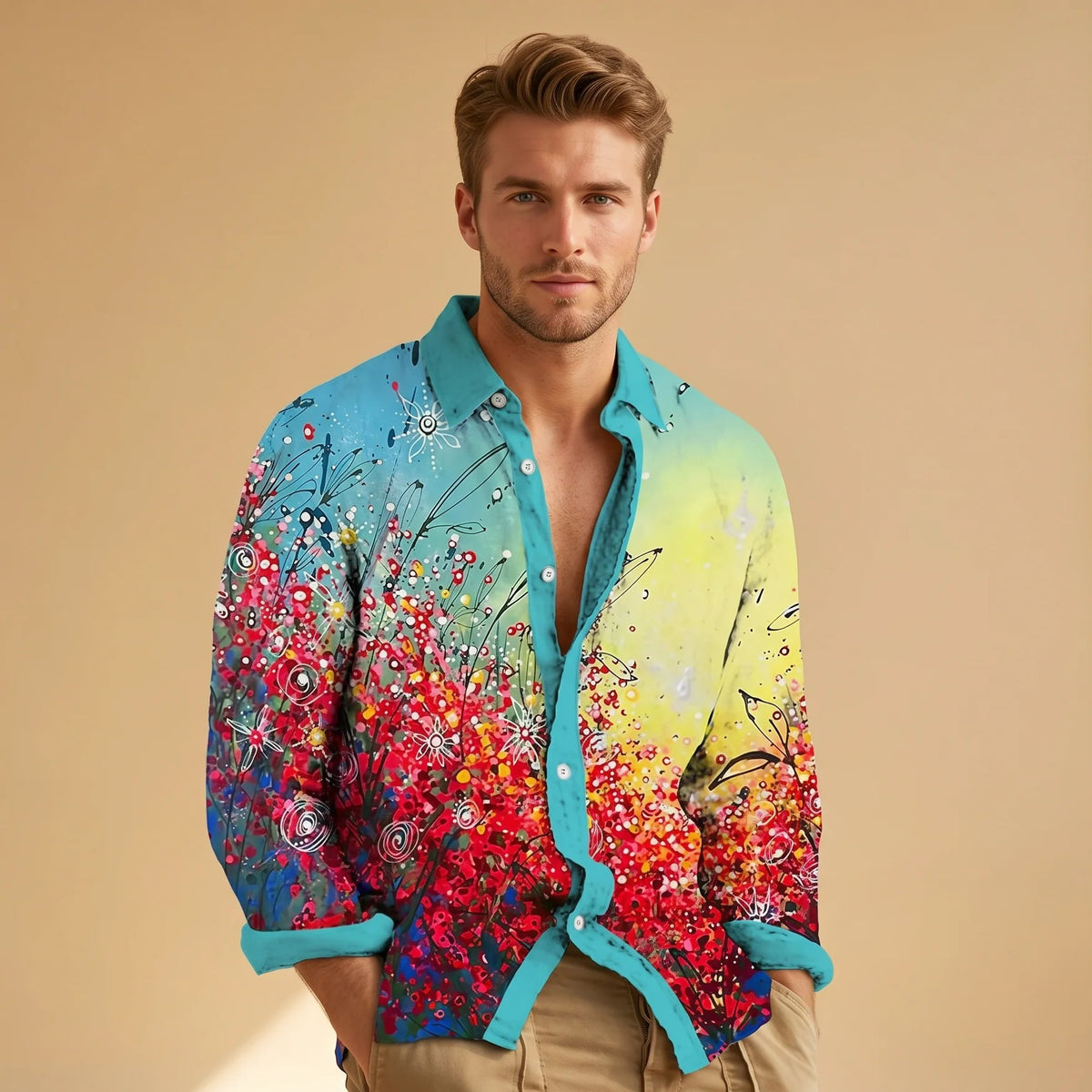 Devon - Chemise Ample Colorée