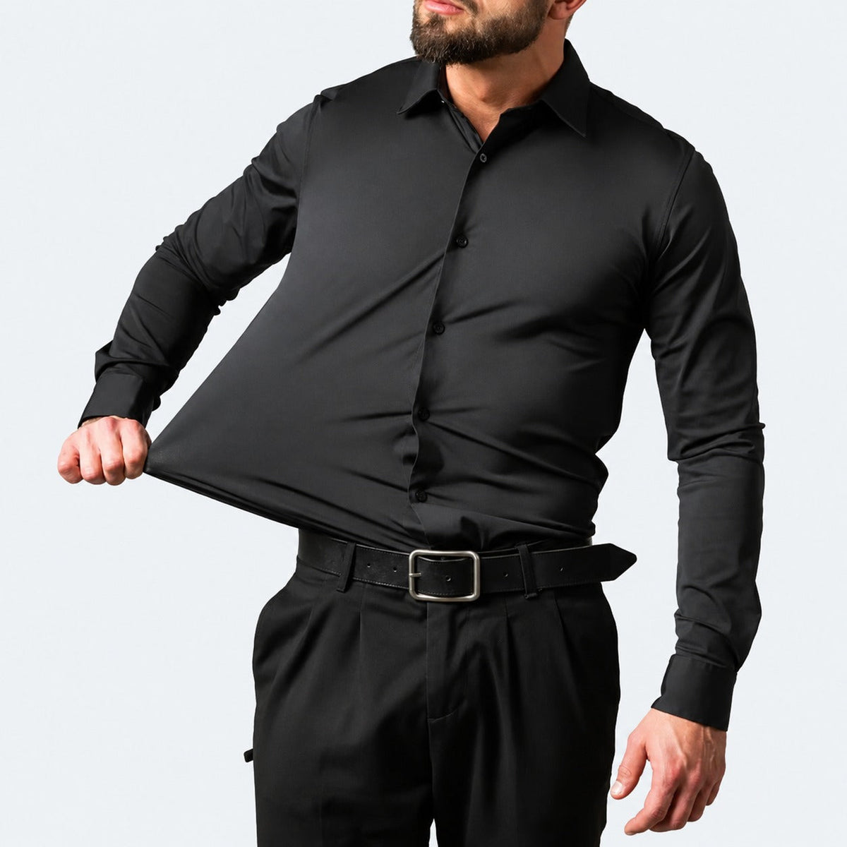 Andrew - Chemise confortable en tissu stretch pour hommes
