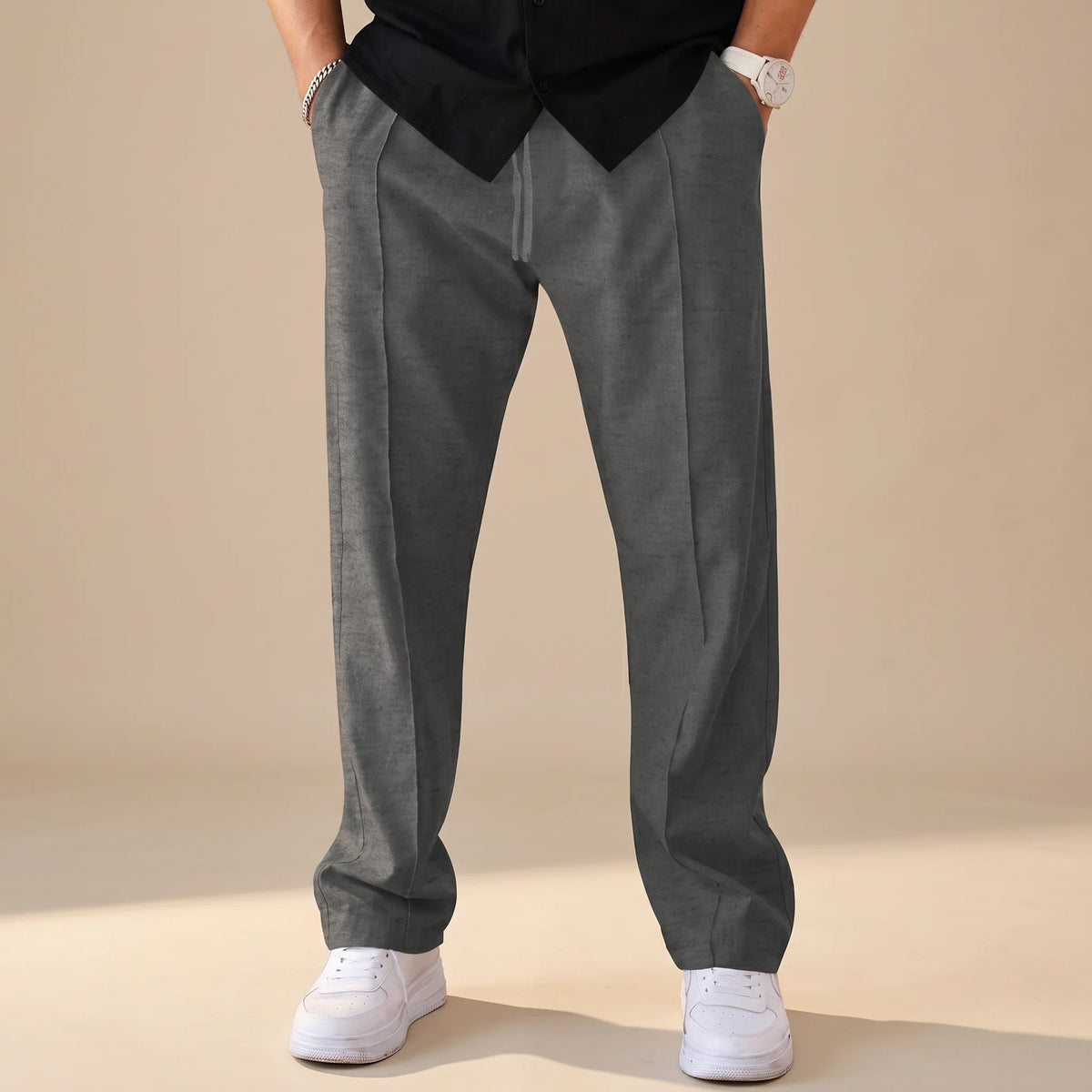 Chandler - Pantalon Jogger Minimaliste Droit