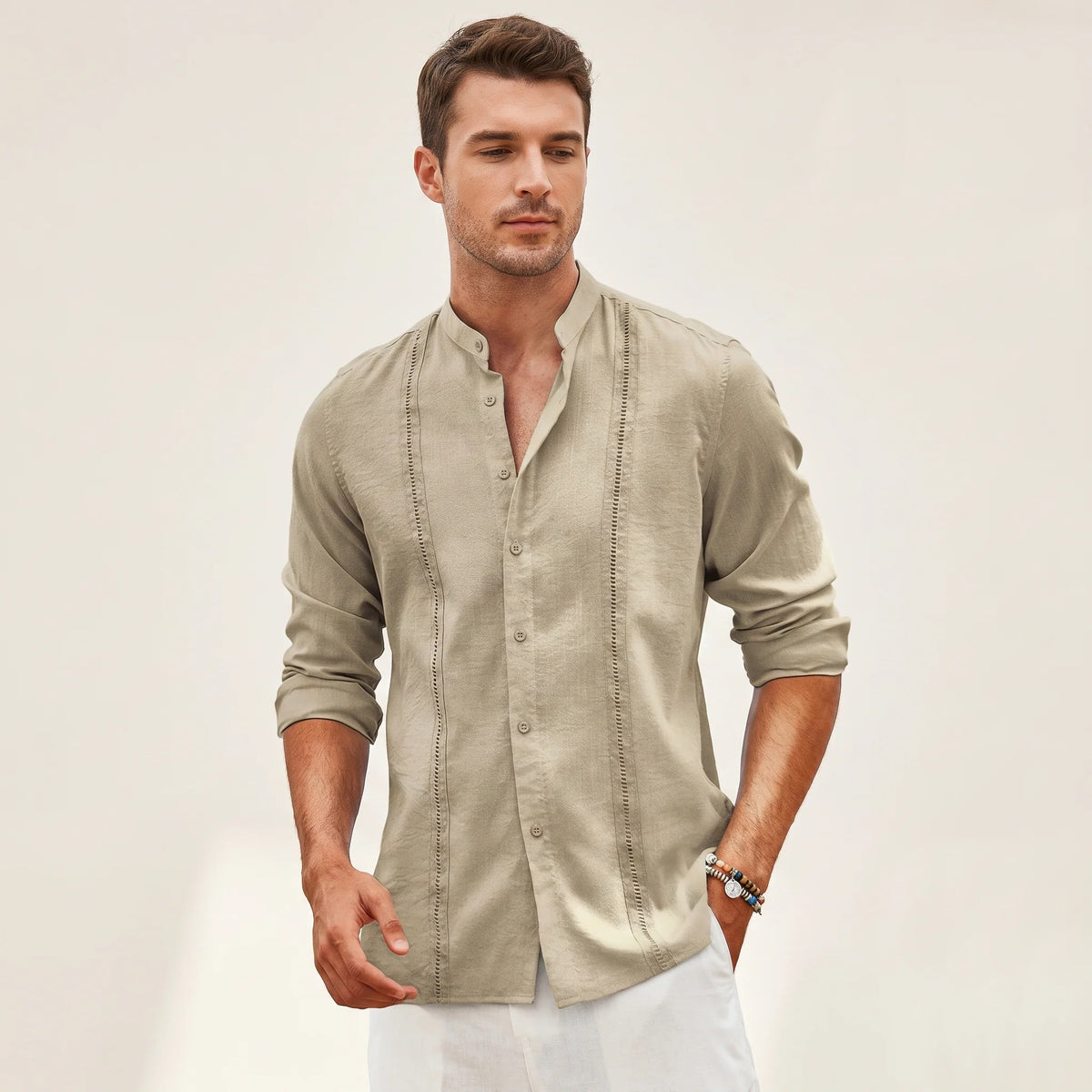Olivier - Chemise Classique Brodée