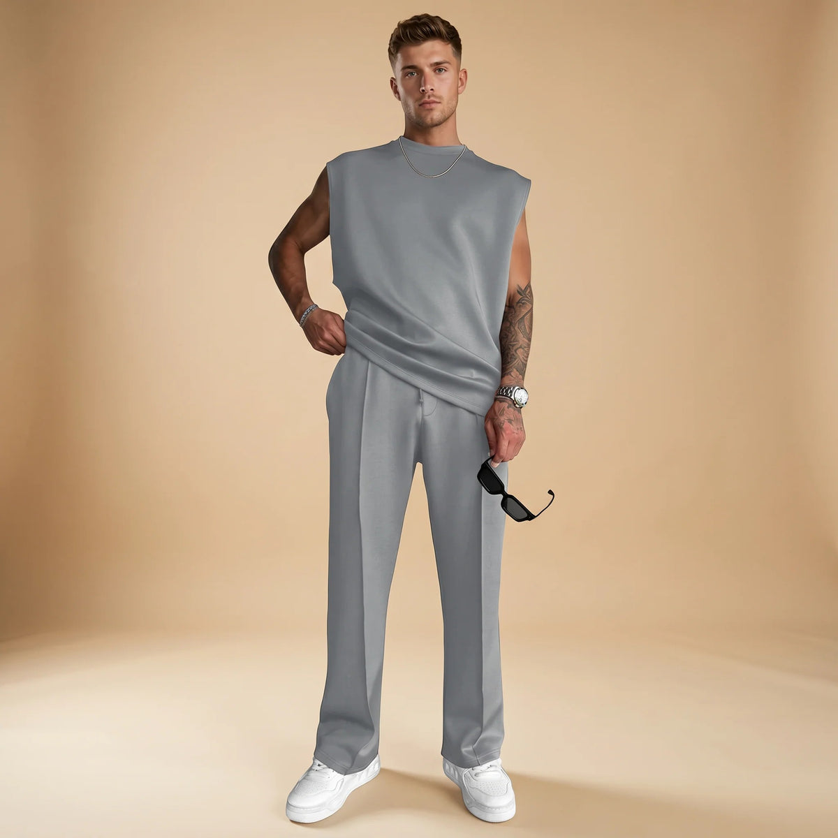 Kody - Ensemble Débardeur Minimaliste et Pantalon