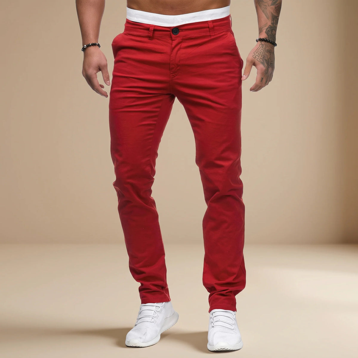 Arjan - Pantalon Slim Décontracté
