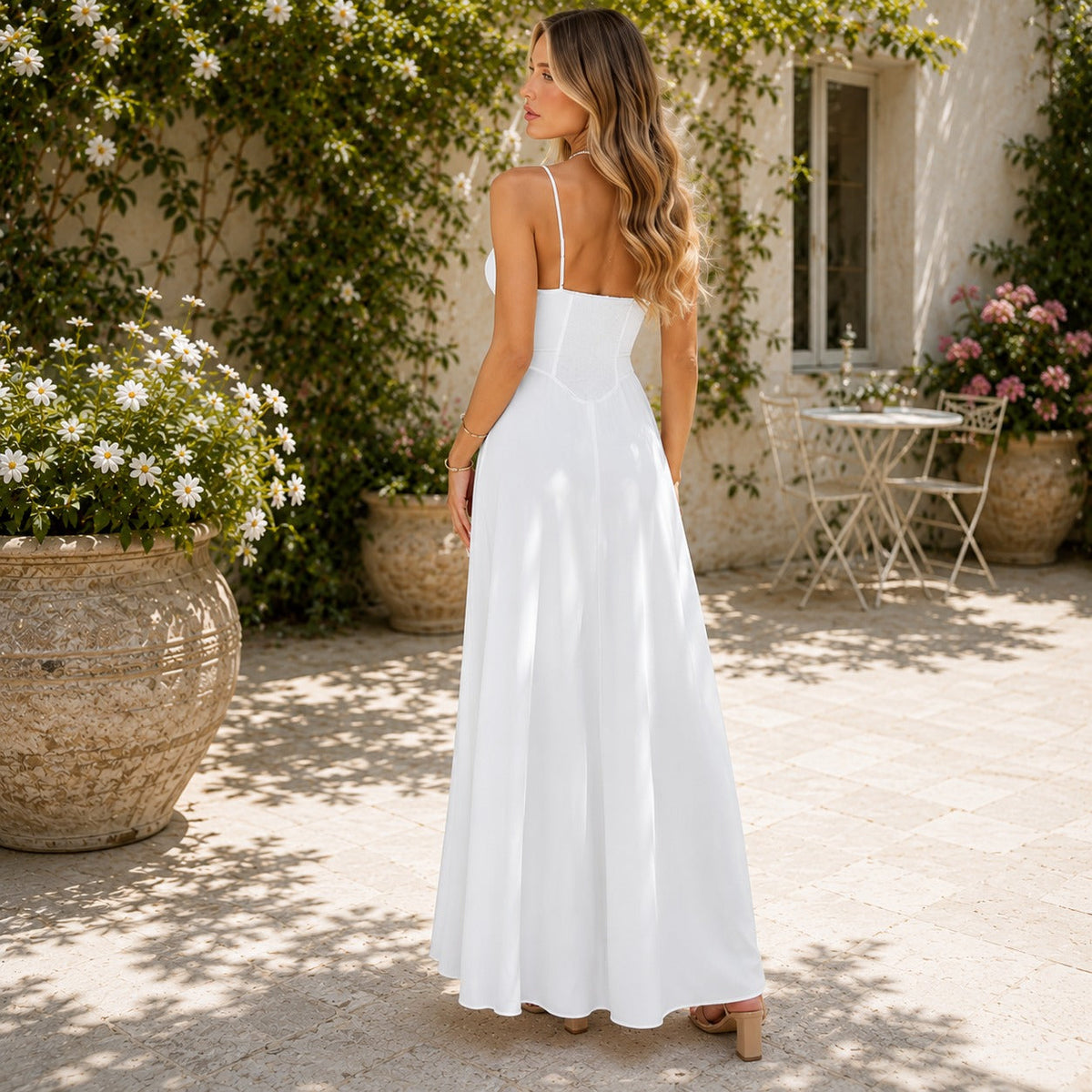 Louise - Robe Élégante Longue Maxi