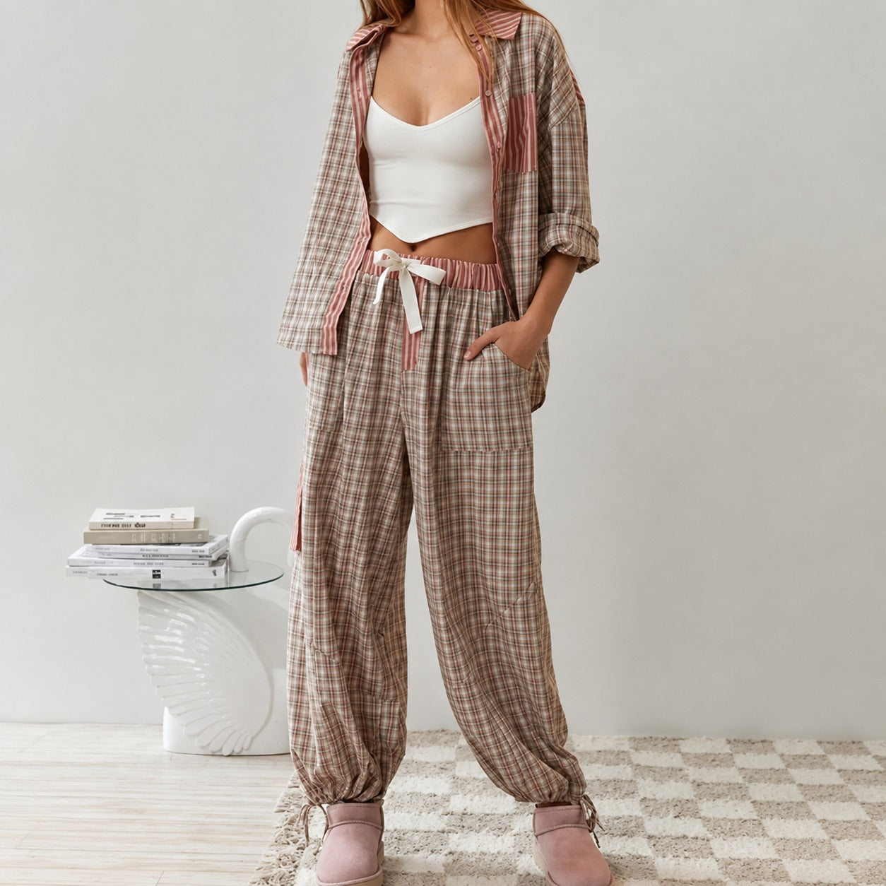 Elena - Pyjama deux pièces décontracté