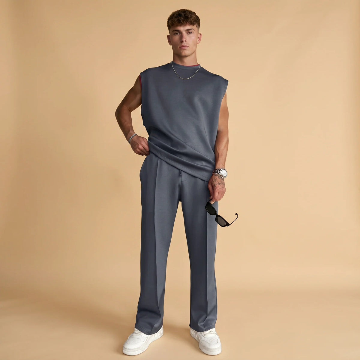 Kody - Ensemble Débardeur Minimaliste et Pantalon