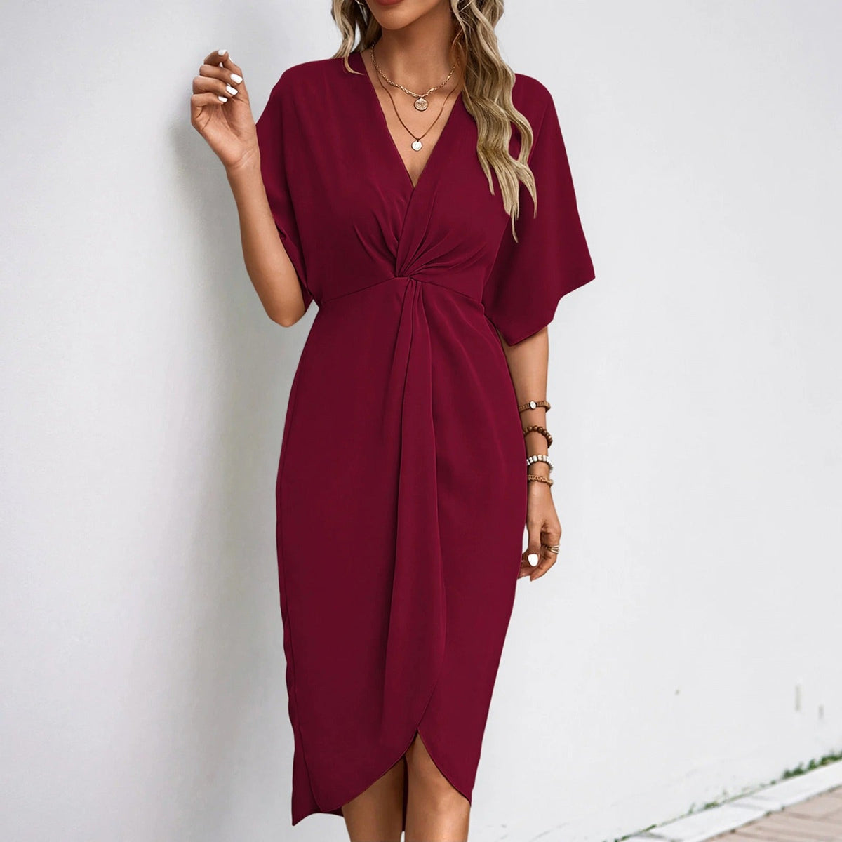May - Robe Élégante Portefeuille