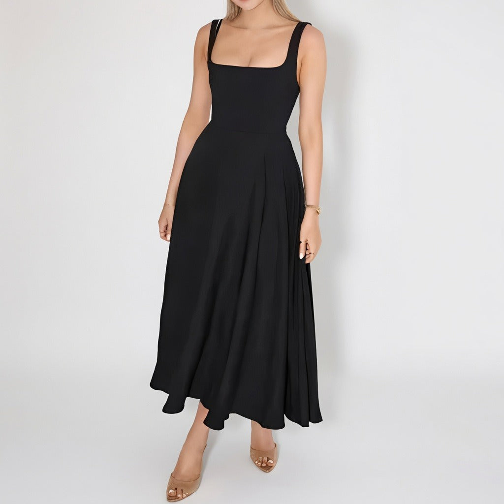 Blair - Robe Midi Simple et Unie