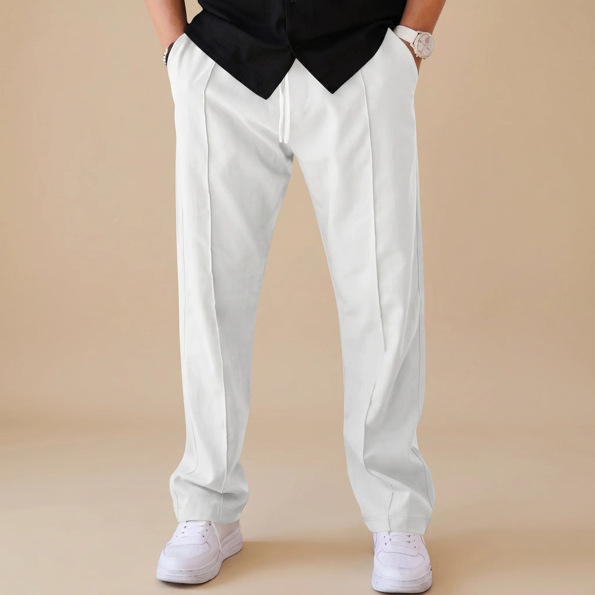Chandler - Pantalon Jogger Minimaliste Droit