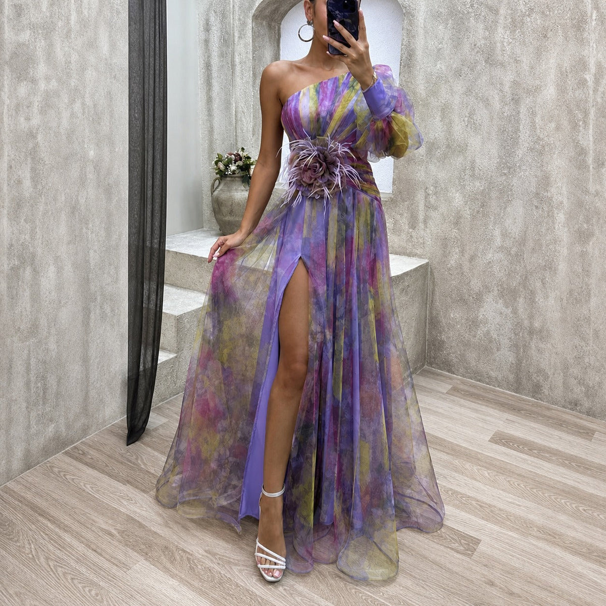 Rowe - Robe Maxi Florale Élégante