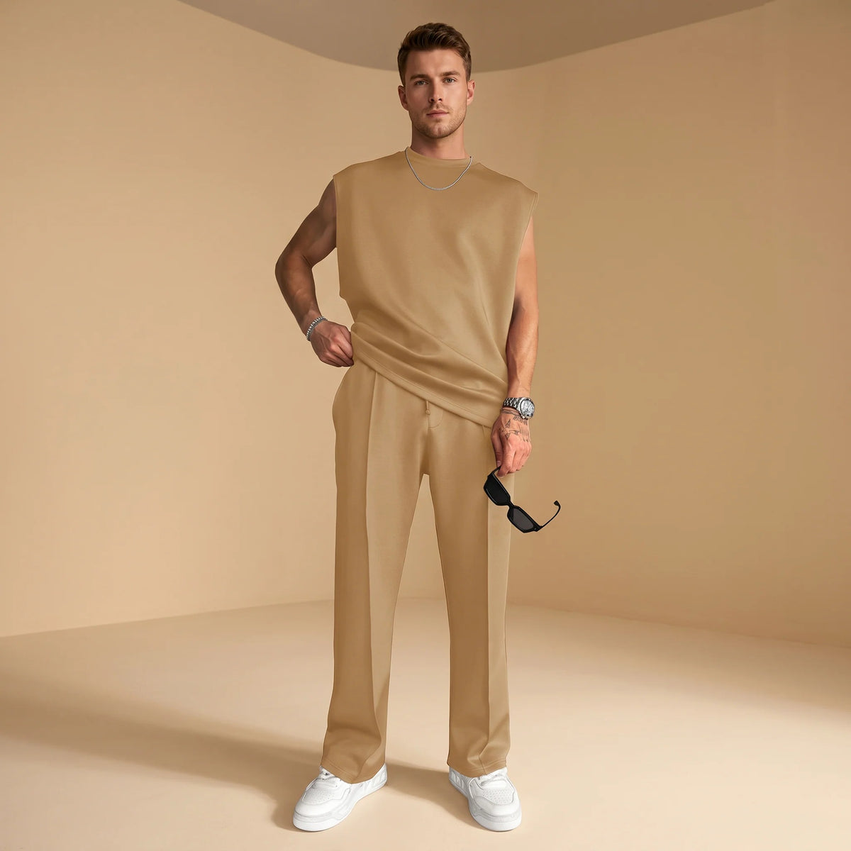 Kody - Ensemble Débardeur Minimaliste et Pantalon
