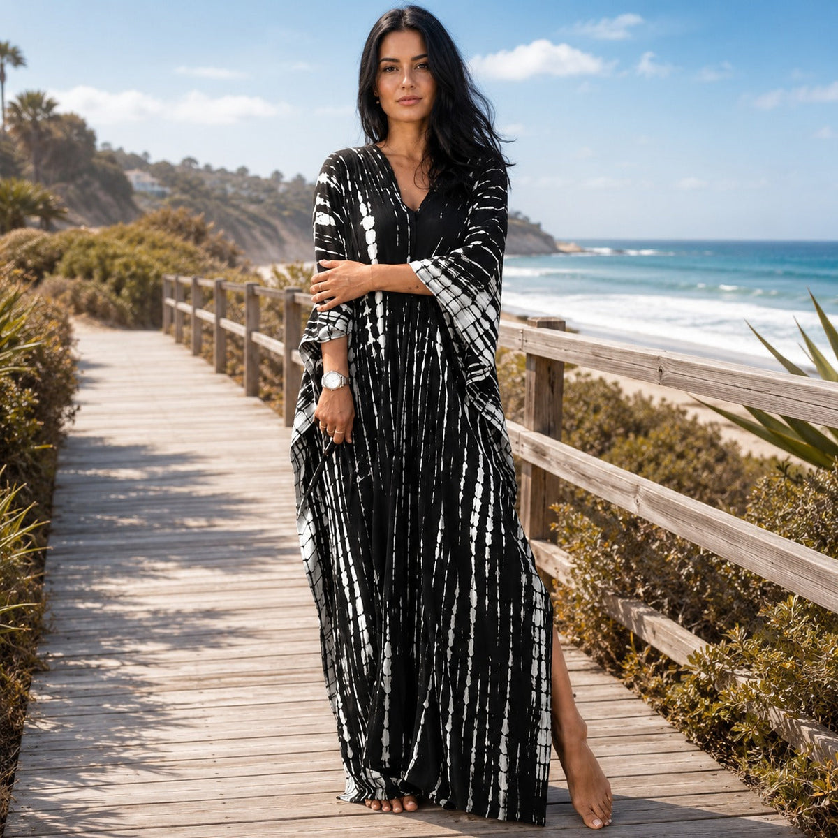 Emmy - Robe Maxi Bohème Élégante