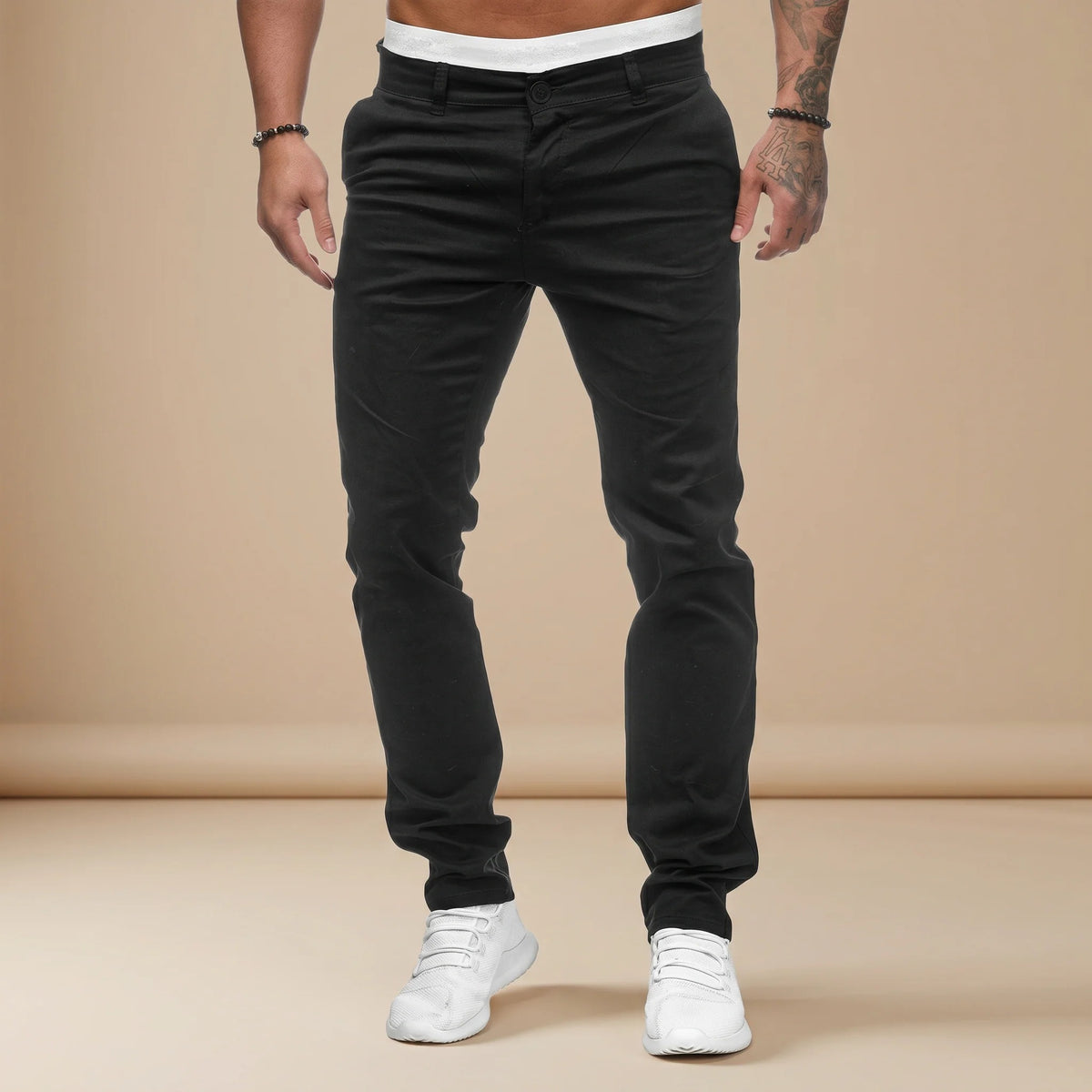 Arjan - Pantalon Slim Décontracté