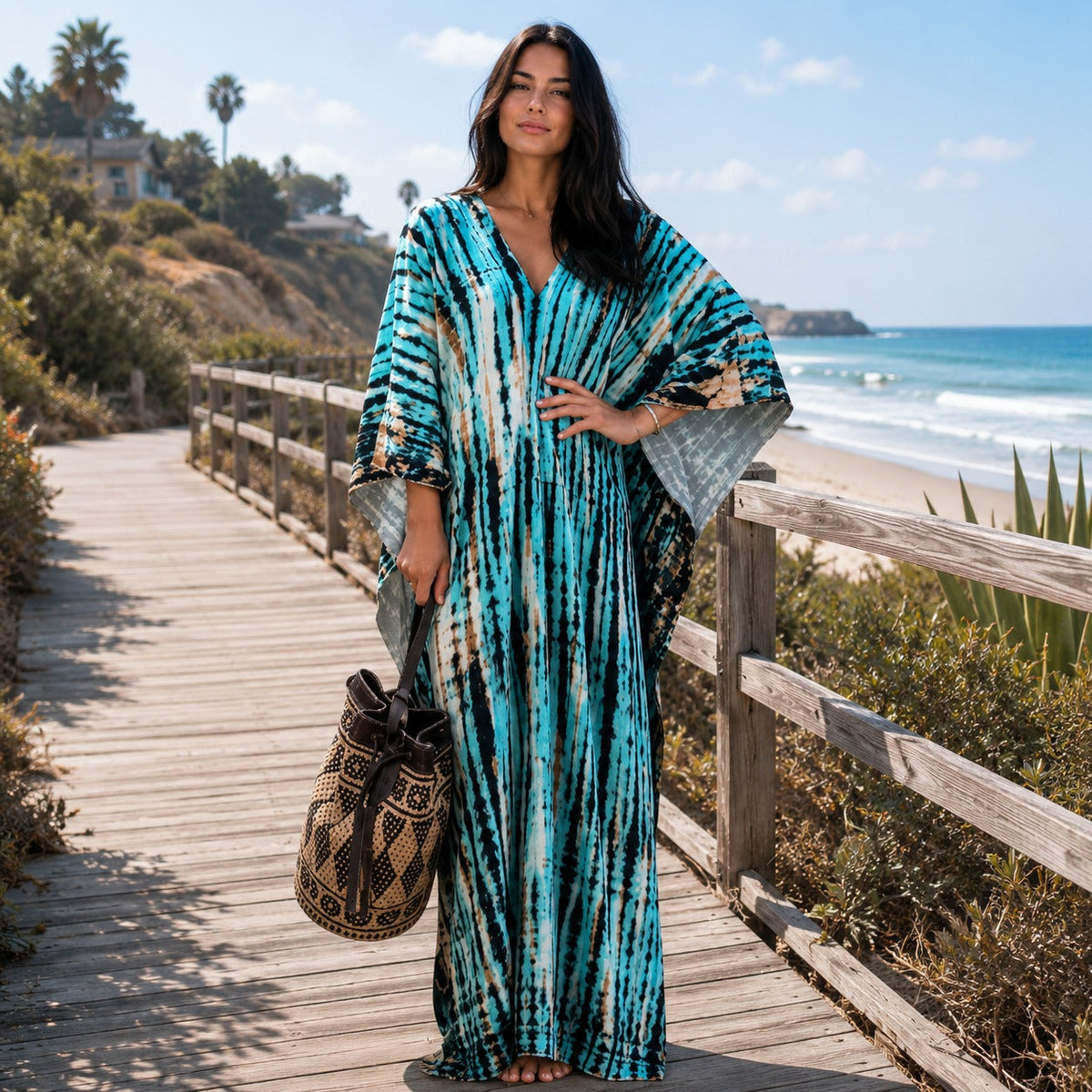 Emmy - Robe Maxi Bohème Élégante