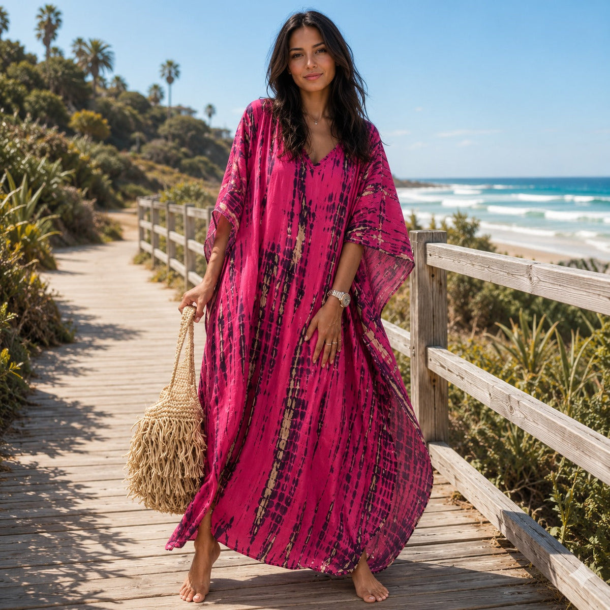 Emmy - Robe Maxi Bohème Élégante